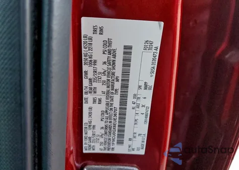 2014 Ford Escape Se из США, поврежденный, VIN 1FMCU0GX6EUE36707